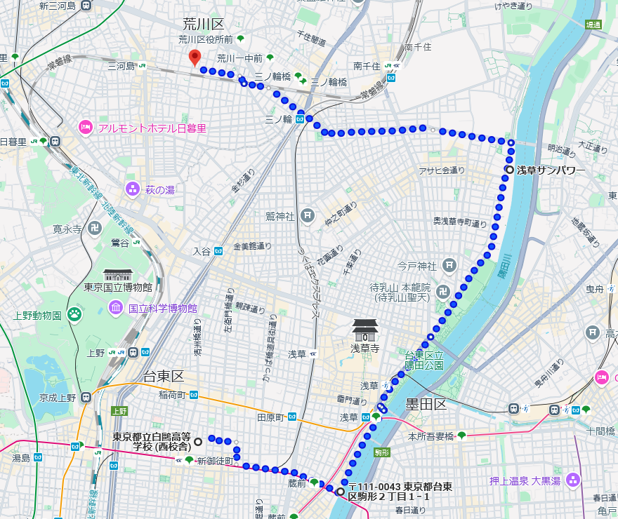 ジョギング  6.7km ジョギング  6.7km